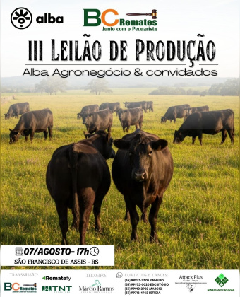 III Leilão de Produção Alba Agronegócio
